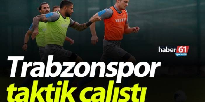 Trabzonspor'da  27. haftada oynanacak Göztepe maçı hazırlıkları devam ediyor.