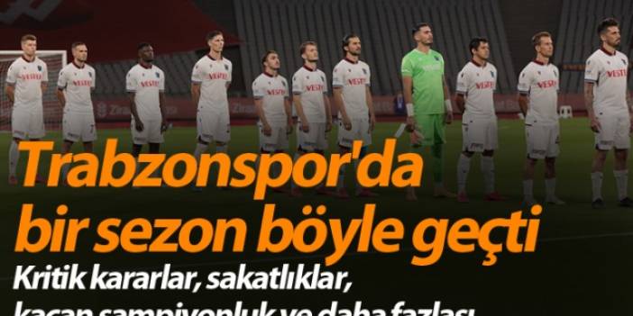 Trabzonspor 65 Puan topladı. 9 Sezonun en yüksek puanı.
