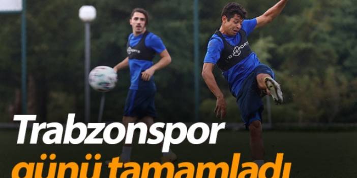 Trabzonspor'da yeni sezon hazırlıkları sürüyor. 27 Ağustos 2020