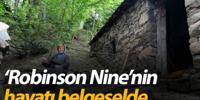 Trabzon'da yaylada tek başına yaşayan ‘Robinson Nine’nin hayatı belgeselde