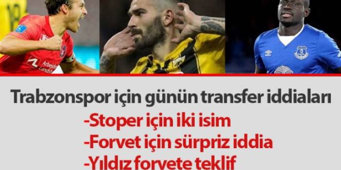 Trabzonspor transfer haberleri - 23.09.2020