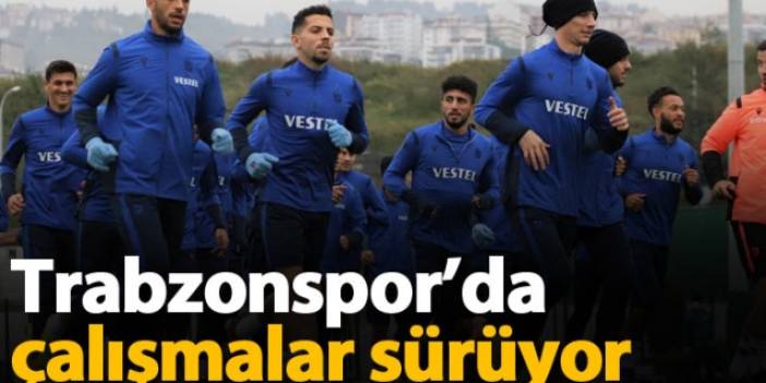 Trabzonspor Erzurum maçına hazırlanıyor. 20 Kasım 2020