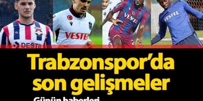 Son dakika Trabzonspor Haberleri 26.11.2020