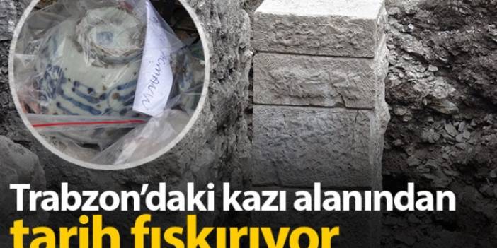 Trabzon'daki kazıdan tarih fışkırıyor