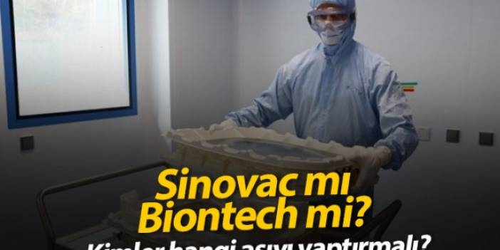 Sinovac mı, Biontech mi?