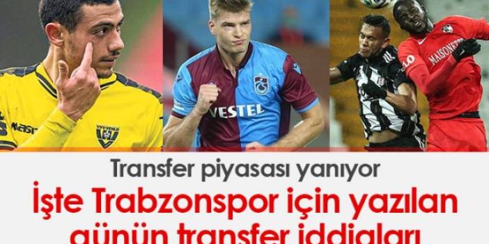 Trabzonspor transfer haberleri 22.05.2021