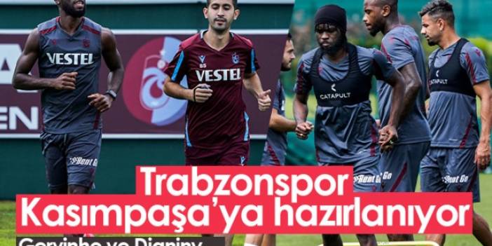 Trabzonspor Kasımpaşa'ya hazırlanıyor 15 Eylül 2021