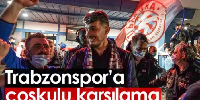 Trabzonspor'a,  F.Karabük Maçı dönüşü coşkulu karşılama
