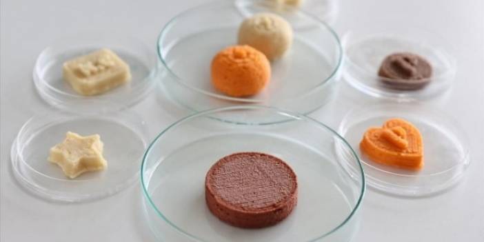 Türkiye'de 3D yazıcıyla gıda üretildi