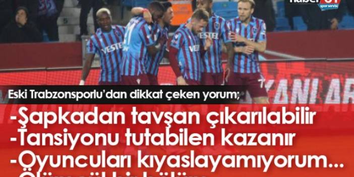 "Fenerbahçe Trabzonspor maçında tansiyonu tutabilen kazanır" Foto Haber
