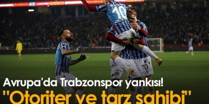 Trabzonspor Avrupa'da ilgi odağı! Foto Haber