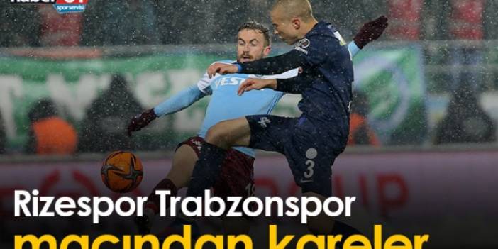 Rizespor 3-2 Trabzonspor. Foto Haber