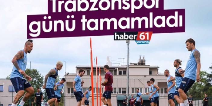 Trabzonspor'da  futbolculara sakatlık risk analizi yapıldı.30 Mayıs 2022-Foto Haber
