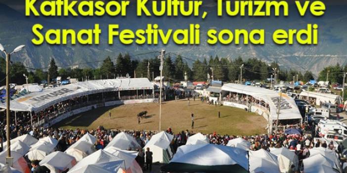 "41. Kafkasör Kültür, Turizm ve Sanat Festivali" sona erdi