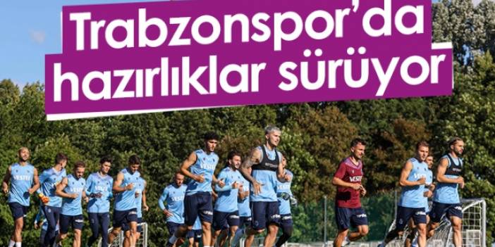 Trabzonspor'da Slovenya kampında sezon hazırlıklar sürüyor. 8 Temmuz 2022-Foto Haber