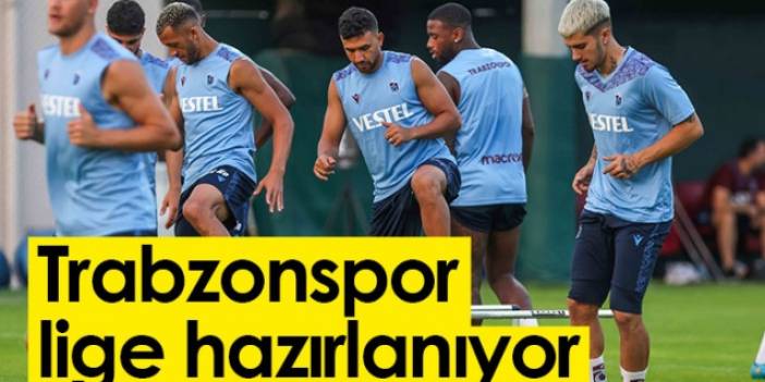 Trabzonspor lige hazırlanıyor. Foto Haber
