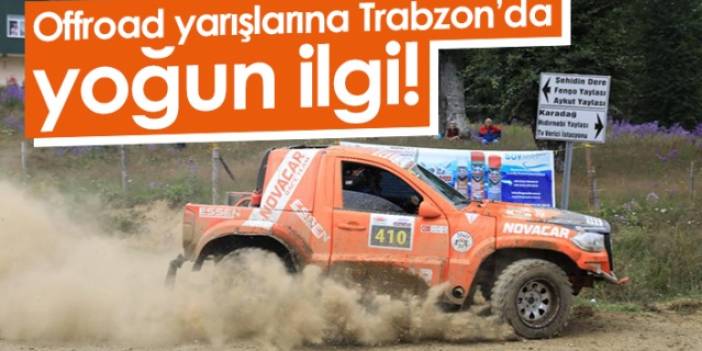 Trabzon'da offroad yarışları nefes kesti! Foto Galeri