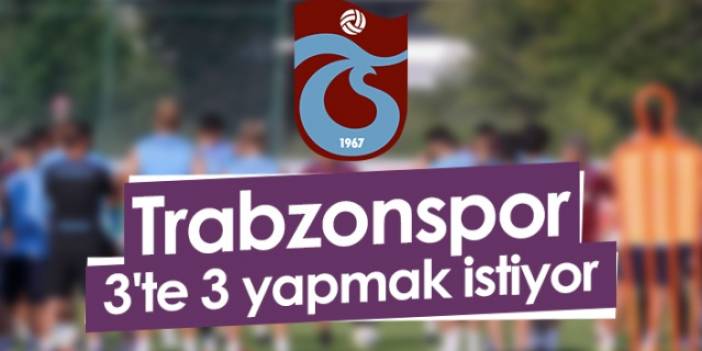 Trabzonspor 3'te 3 yapmak istiyor. Foto Haber