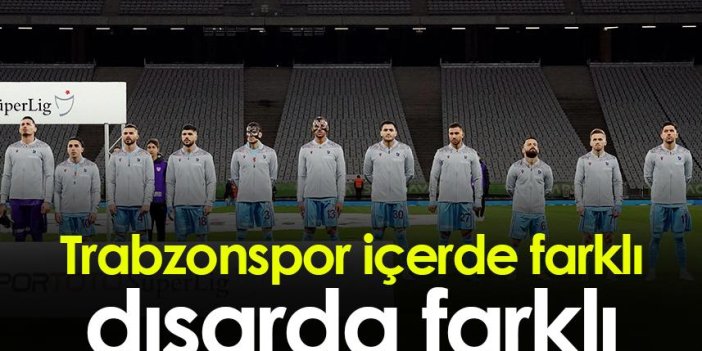 Trabzonspor evinde iyi, deplasmanda kayıp
