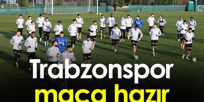 Trabzonspor 20. haftada karşılaşacağı İstanbulspor maçına hazır. 21 Ocak 2023