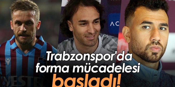 Trabzonspor'da forma mücadelesi başladı!