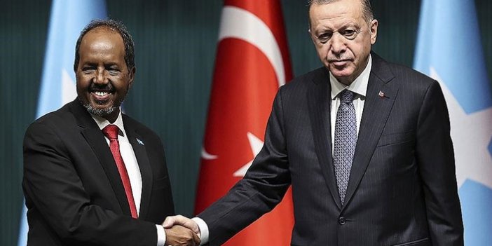 Cumhurbaşkanı Erdoğan Somali Cumhurbaşkanı ile görüştü