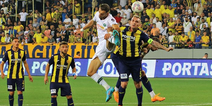 Ankaragücü Konyaspor maçında gol sesi yok