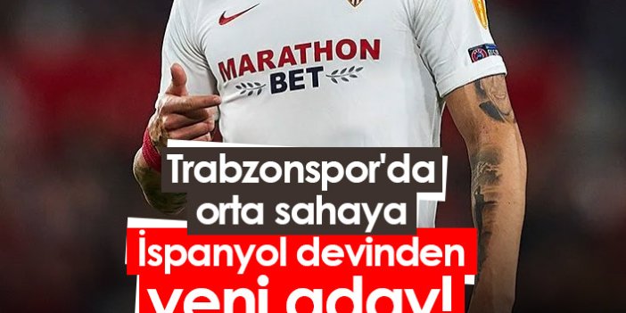 Trabzonspor'da orta sahaya İspanyol devinden yeni aday!