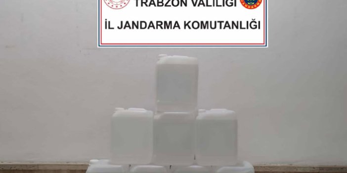 Trabzon’da etil alkol operasyonu düzenlendi