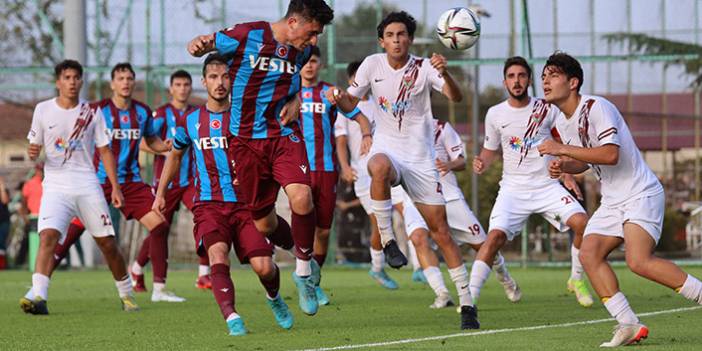 Trabzonspor rezerv takımı Hatayspor ile berabere - 13 Ağustos 2022