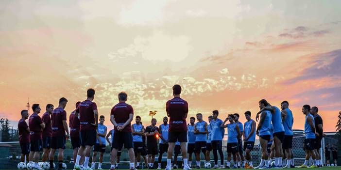 Trabzonspor Kopenhag maçı hazırlıklarına başladı! Bardhi ilk antrenmanında - 13 Ağustos 2022
