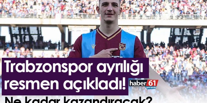 Trabzonspor ayrılığı resmen açıkladı! İşte Ahmetcan Kaplan ne kadar kazandıracak?