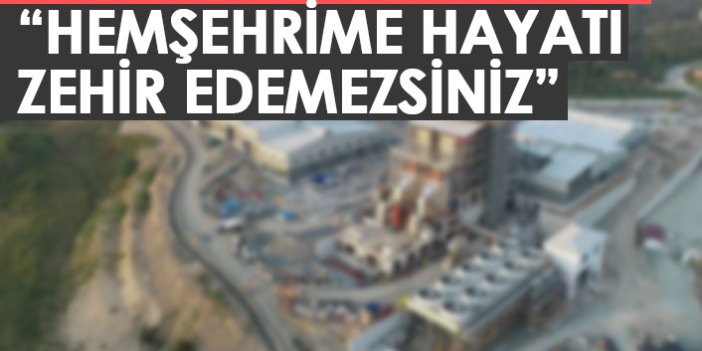 Trabzon Milletvekilinden çöp tesisi tepkisi: Hemşehrilerime hayatı zehir edemezsiniz