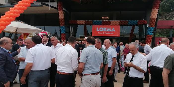 Trabzon'da Lokma Tatlı yeni şubesini açtı