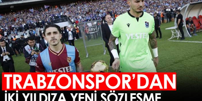Trabzonspor'dan Uğurcan ve Abdülkadir'e yeni sözleşme.