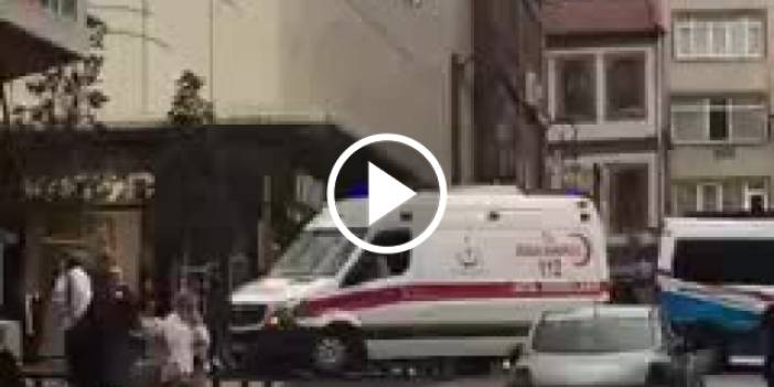 Maraş caddesine giremeyen Ambulansın görüntüsü. Video Haber