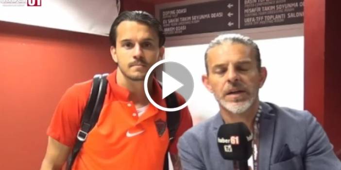 Trabzonspor'un eski kalecisi Erce: "benim için özel bir akşamdı" Video Haber