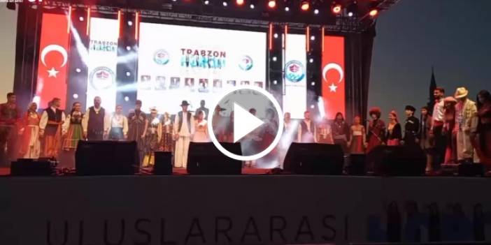 61 ayrı ülkeden gelip Trabzon'da horon oynadılar. Video Haber