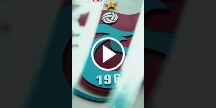 Trabzonspor’dan şampiyonluk kupası paylaşımı! Video Haber
