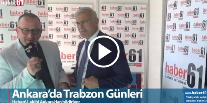 Mazhar Yıldırımhan: "Trabzon’un olduğu yerde hareket var, bereket var" Video Haber