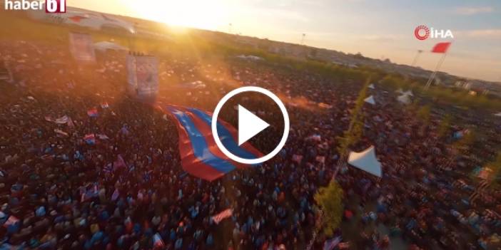 Trabzonspor’un İstanbul’daki Şampiyonluk kutlamasını 50 saniyeyle özetledi. Video Haber