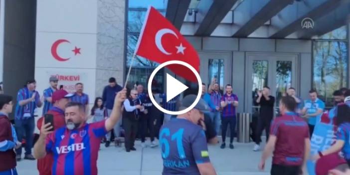 New York'ta horonlu Trabzonspor kutlaması. Video Haber