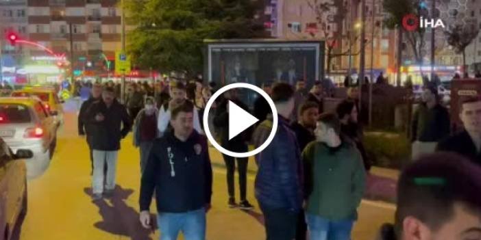 Trabzonspor düşmanları Eskişehir'de sokağa döküldü! Video Haber
