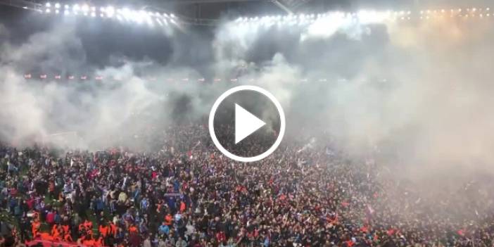 Maç bitti Akyazı yıkıldı. Video Haber
