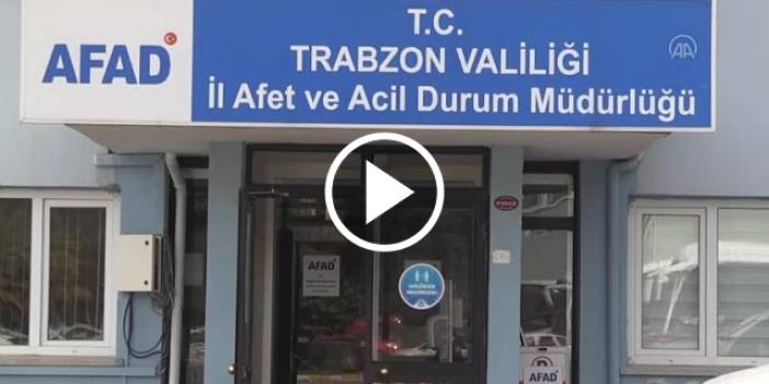 Trabzon'da afetle mücadele için 15 hedef ve 207 eylem belirlendi. Video Haber