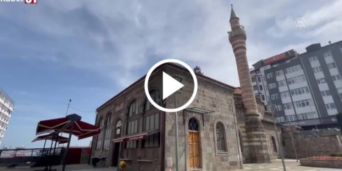 Trabzon'un tarihi camileri ramazana hazır. Video Haber