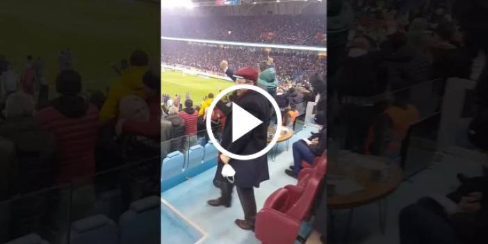 Başkan Genç, Trabzonspor’un golüne böyle sevindi. Video Haber.