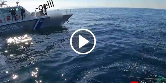Türk balıkçıdan Yunan güçlerine tarihi ayar. Video Haber.