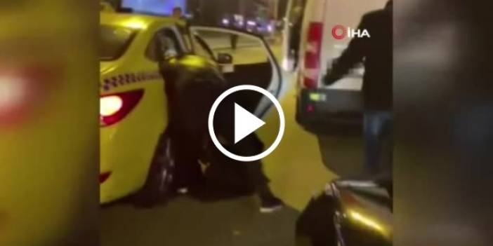 İstanbul’da turiste dehşeti yaşatan taksici yakalandı. Video Haber