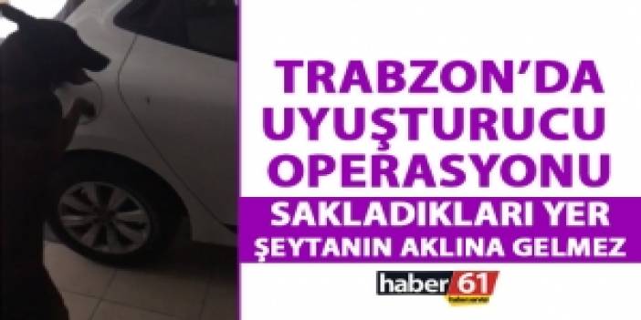 Trabzon'da uyuşturucu operasyonu! 3 Gözaltı - 17 Kasım 2021